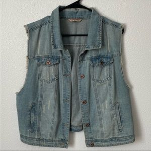 Charlotte Russe Denim Vest
